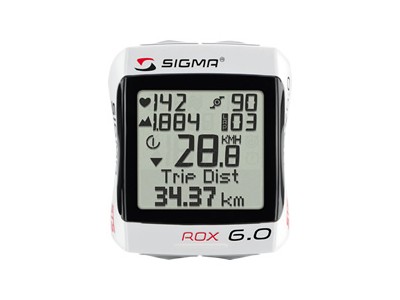 Licznik rowerowy SIGMA ROX 6.0 biały