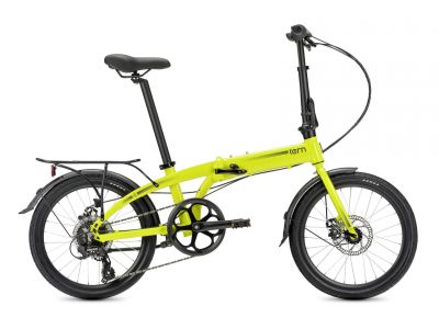 Rower składany Tern LINK B8 20&quot;, fluorescencyjny żółty