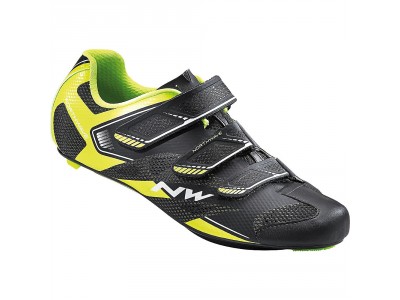 Fahrradschuhe Northwave Sonic 2 2016 schwarz/fluo