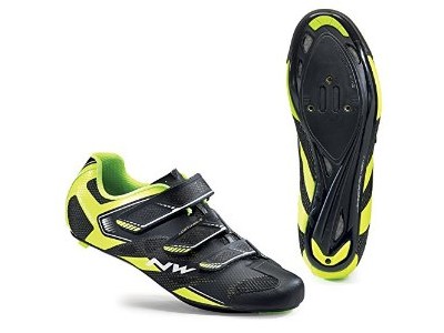 Fahrradschuhe Northwave Sonic 2 2016 schwarz/fluo