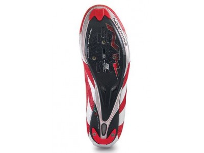Fahrradschuhe Northwave Sonic 2 Carbon 2016 rot/weiß