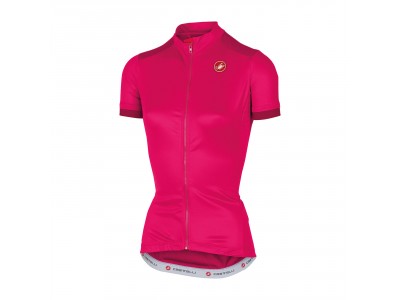 Damska koszulka rowerowa Castelli ANIMA w kolorze różowym