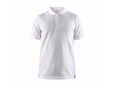 CRAFT Casual Polo Pique T-shirt, white