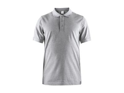 Craft Casual Polo Pique pánské tričko šedá
