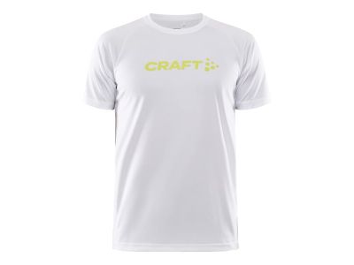 CRAFT CORE Unify Logo tričko, biele