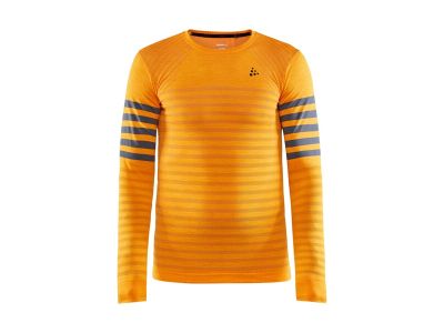 CRAFT Fuseknit Comfort Blocked tričko, oranžová