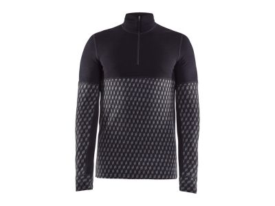 Koszulka Craft Merino 240 Zip, czarna