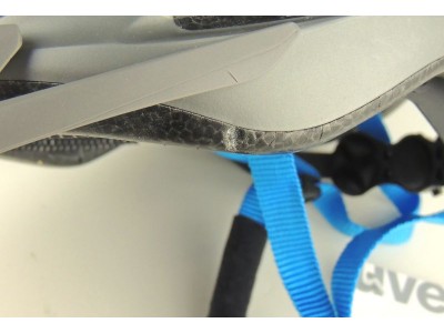 uvex XP CC helmet silver mat size Uni damaged