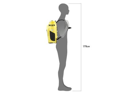 ORTLIEB Vario PS QL2.1 hátizsák, 26 l, sárga