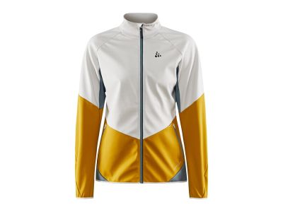 Craft CORE Glide women&amp;#39;s jacket, grey/yellow