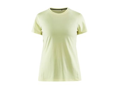 Craft ADV Essence SS women&amp;#39;s t-shirt, yellow