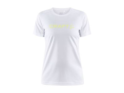 CRAFT CORE Unify Logo Damen T-Shirt, weiß