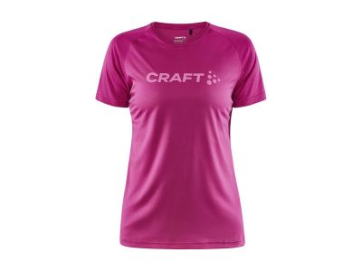 CRAFT CORE Unify Logo dámske tričko, ružová