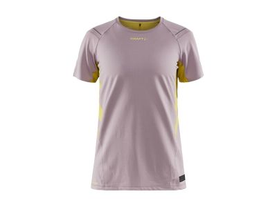 CRAFT PRO Hypervent SS dámske tričko, fialová/žltá