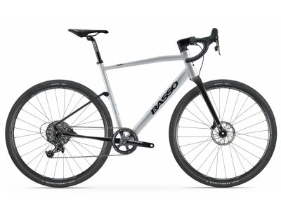 Basso Tera Sram Apex, Microtech MX25, silver brushed
