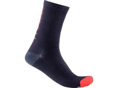 Castelli BANDITO WOOL 18 ponožky, tmavomodrá