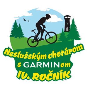 Logo: Neslušským chotárom s GARMIN-om