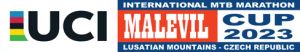 Logo: UEC mistrovství Evropy - Malevil Cup MTB marathon