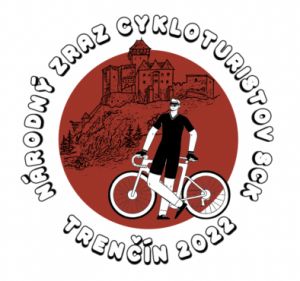 Logo: 20. Národný zraz cykloturistov Trenčín