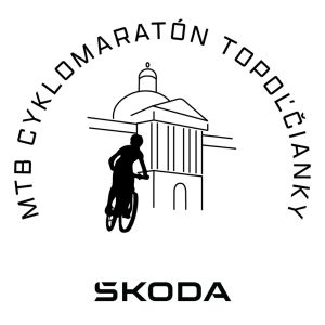 Logo: Škoda MTB Cyklomaratón Topoľčianky