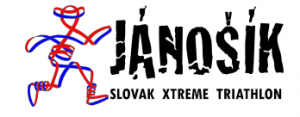Logo: JÁNOŠÍK – Slovak Xtreme Triathlon