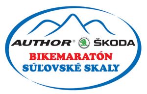 Logo: AUTHOR ŠKODA Bikemaratón Súľovské Skaly