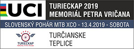 Logo: 1. kolo - Slovenský pohár XCO - TURIECKAP - Memoriál Petra Vričana